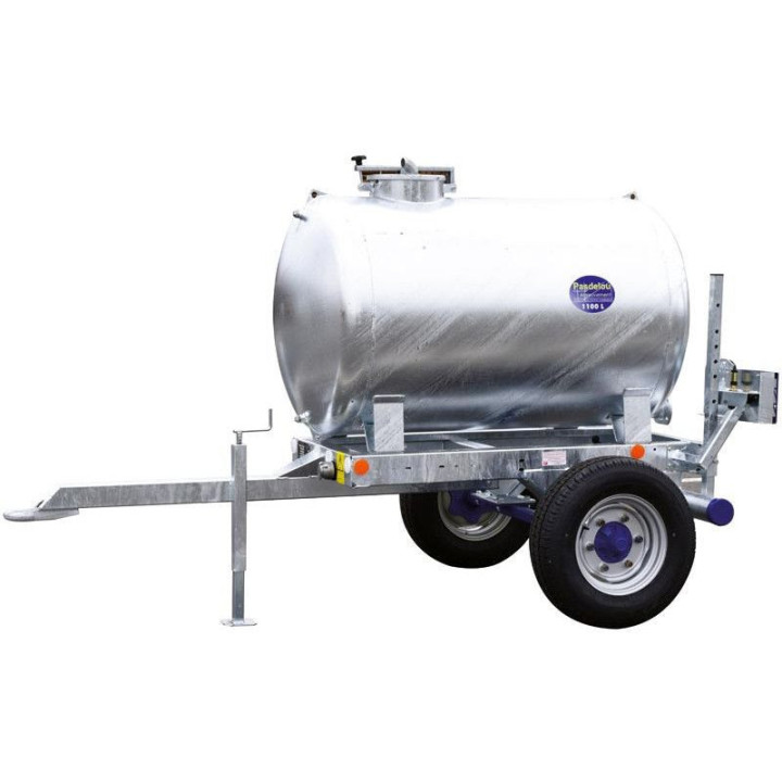 citerne à eau sur châssis roulant - 1100L