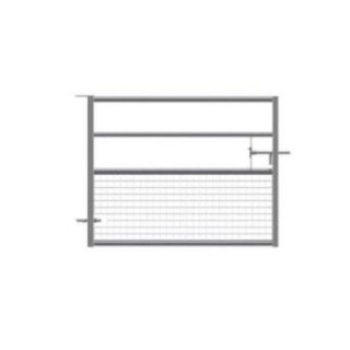 barrière fixe semi-grillagée - 1m50