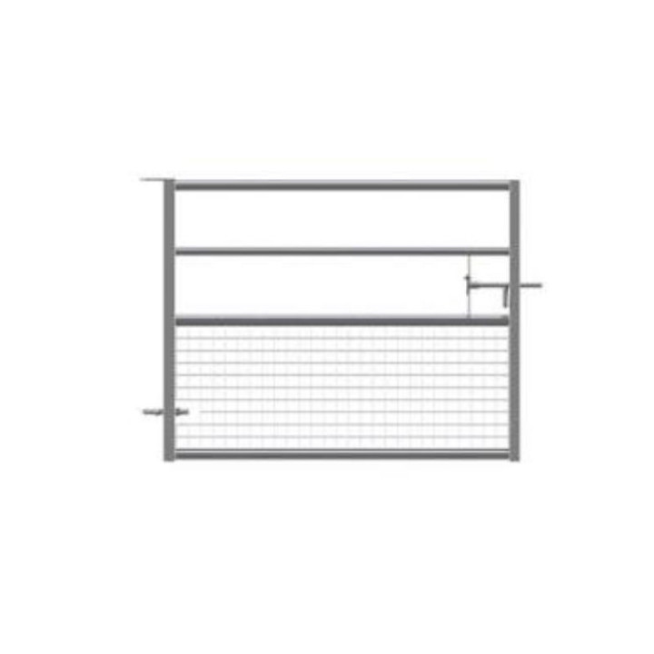 barrière fixe semi-grillagée - 1m50