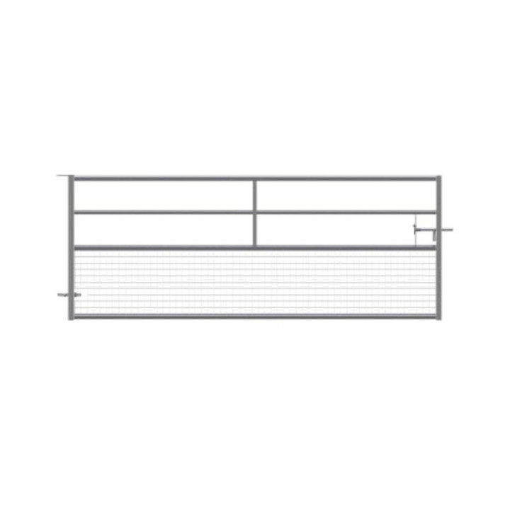barrière fixe semi-grillagée - 3m00