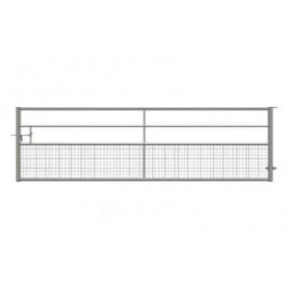 barrière fixe semi-grillagée - 4m00