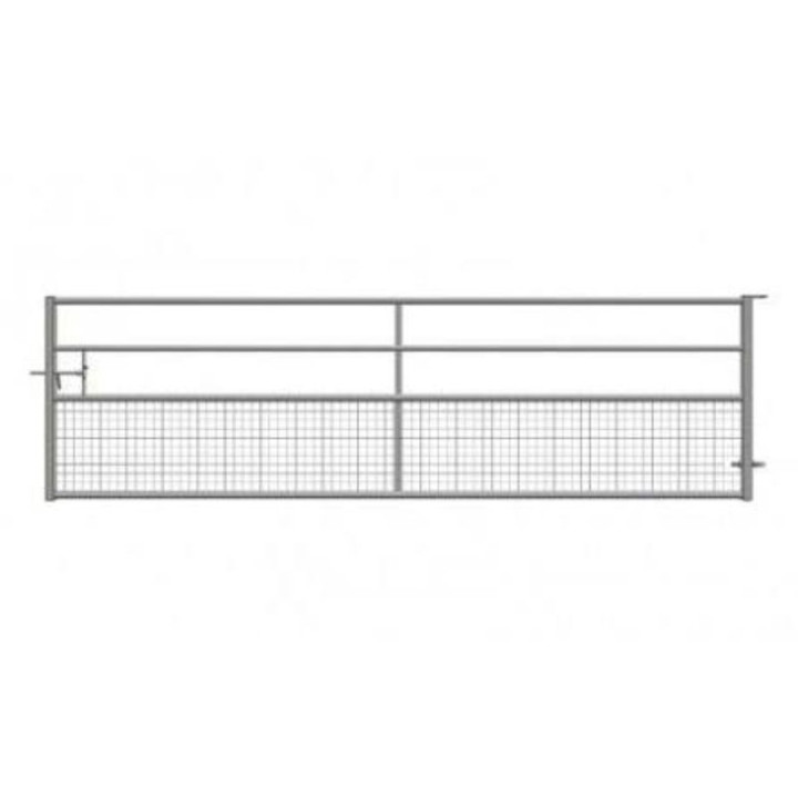 barrière fixe semi-grillagée - 4m00