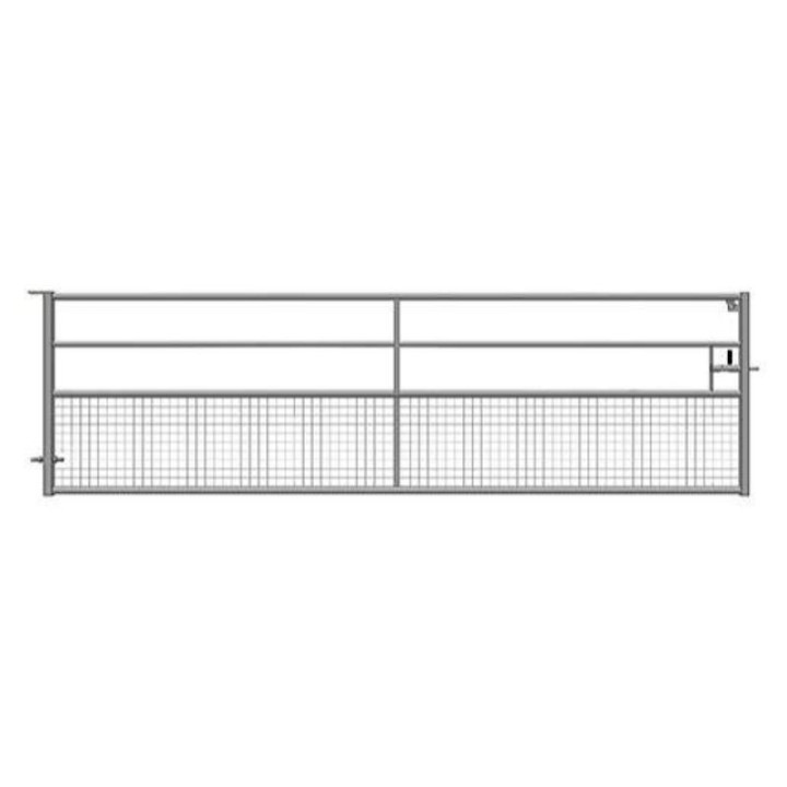 barrière fixe semi-grillagée - 4m50