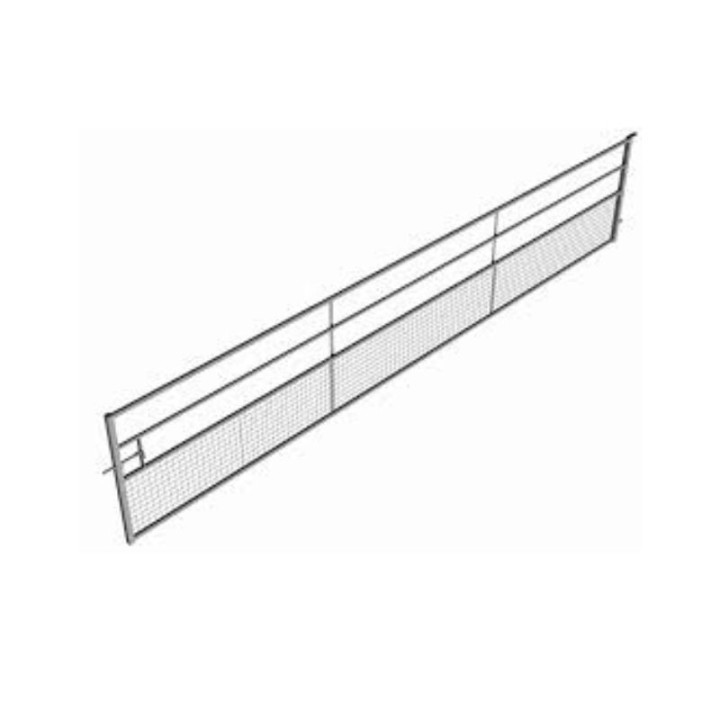 barrière fixe semi-grillagée - 6m00