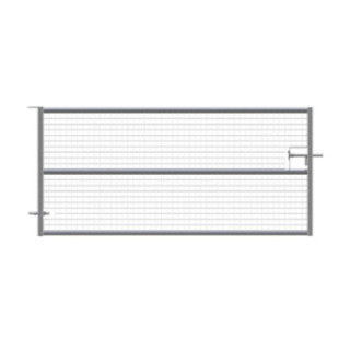 barrière fixe grillagée - 2m50