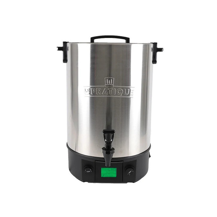 Stérilisateur électrique inox automatique 30 L, 14 bocaux