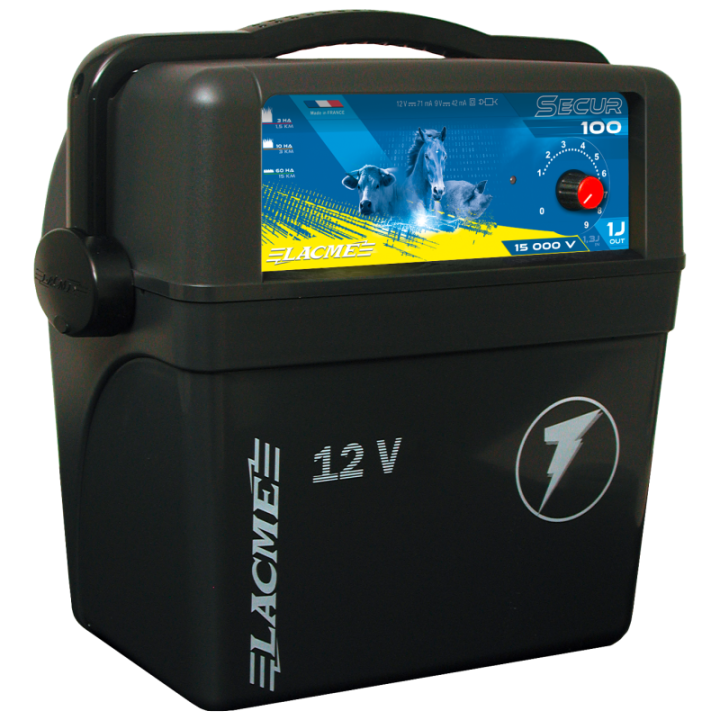électrificateur sur batterie Secur 100