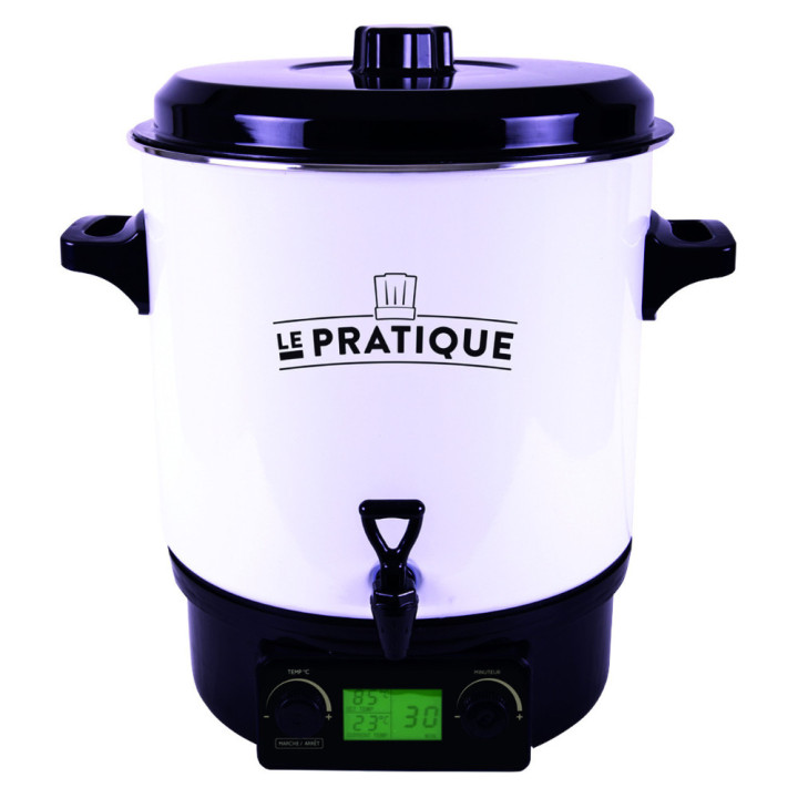 Stérilisateur électrique automatique émail 27 L, 1800 W