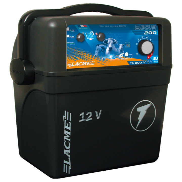 électrificateur sur batterie Secur 200