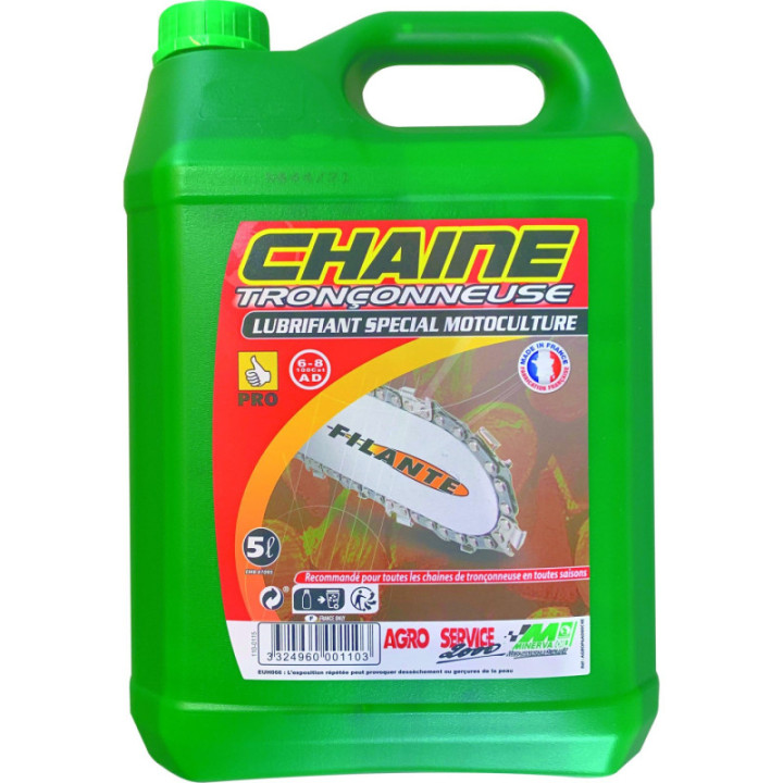 Huile de chaine tronconneuse Minerva 10/12 AD adherente 25 L