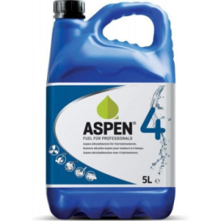 Aspen 4 - Essence alkylate 4 temps prête à l'emploi, bidon 5 L