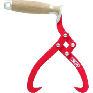 Oregon Petite pince de levage bois 20 cm poignée cuir (536321)