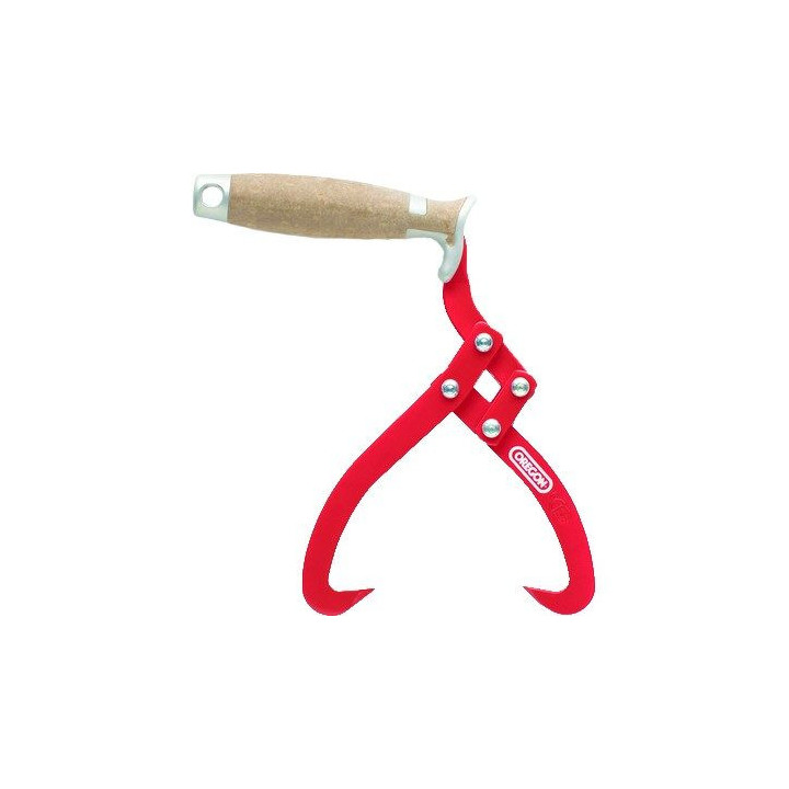 Oregon Petite pince de levage bois 20 cm poignée cuir (536321)