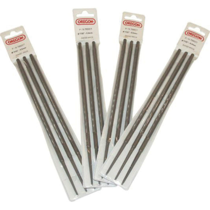 Lot de 3 limes rondes Oregon 4,0 mm (5/32") 70504T
