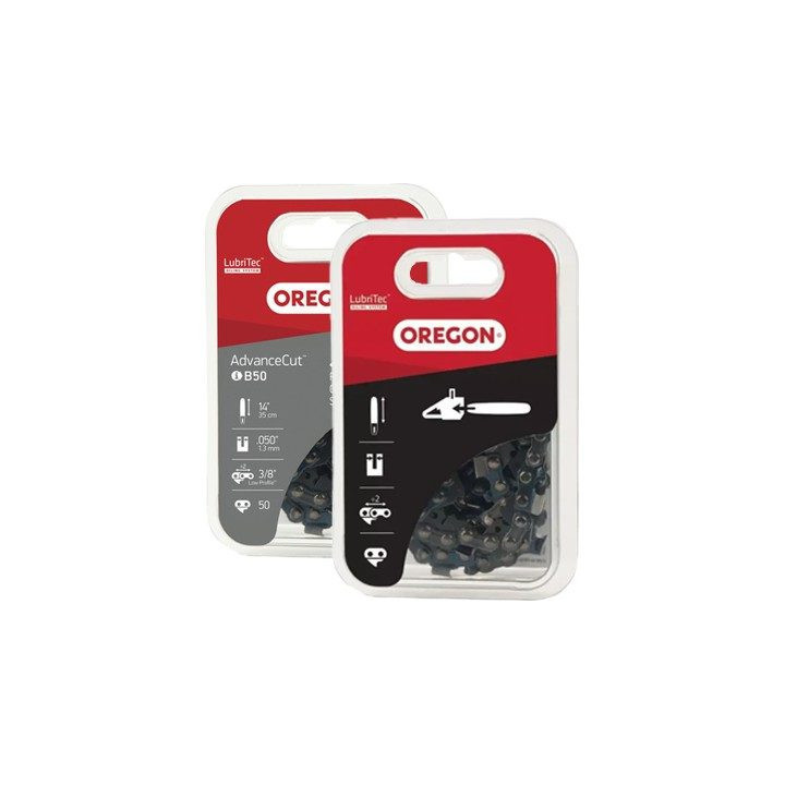 Chaîne de tronçonneuse Oregon 91VXL 3/8" LP 1,3 mm 50 maillons (Q91VG050E)
