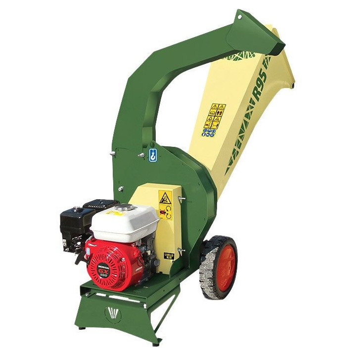 Broyeur de végétaux Negri R95 moteur Honda GX200 6,5 CV