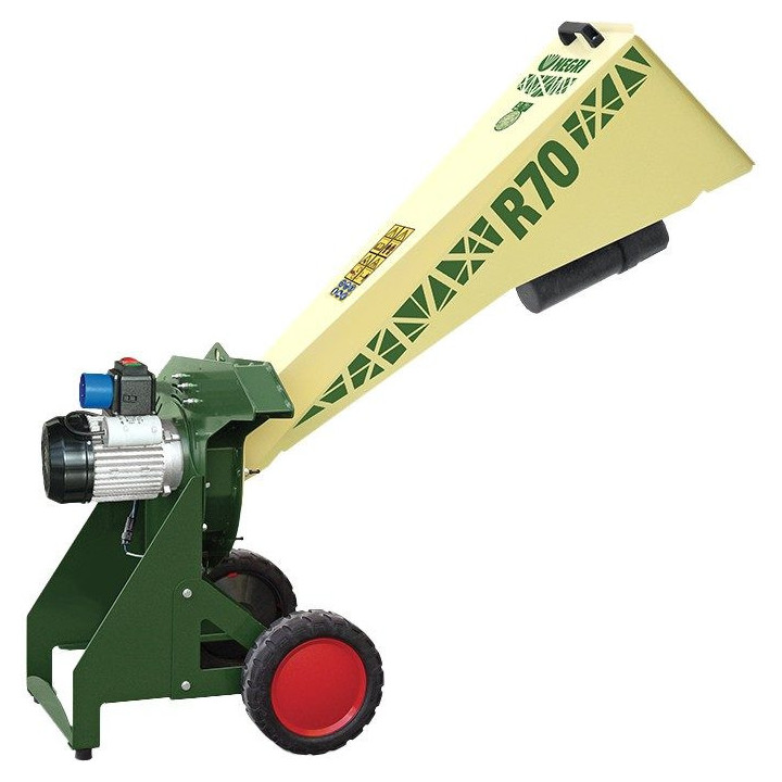 Broyeur de végétaux électrique Negri R70 230 V 2,5 CV