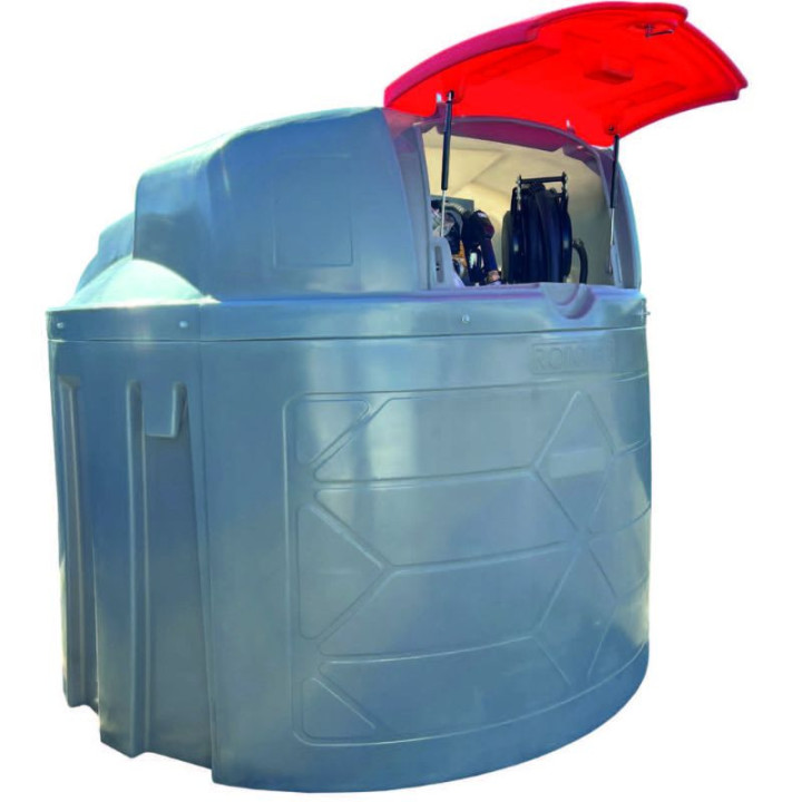 cuve de stockage fuel 5000l + pompe 72l/m - rototec
