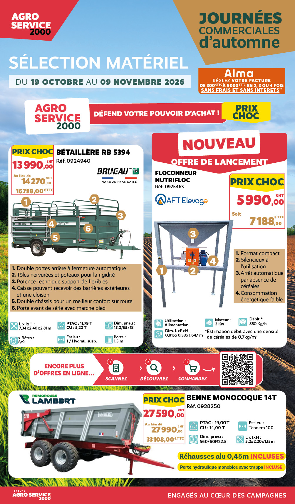 Couverture du catalogue Sélection Matériel – Journées Commerciales Automne 2026
