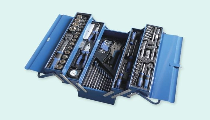 Stilker Caisse à outils complète 85 pièces