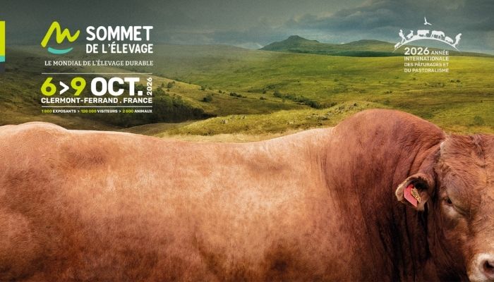Sommet de l'élevage 2026 - 6 au 9 octobre, Clermont-Ferrand