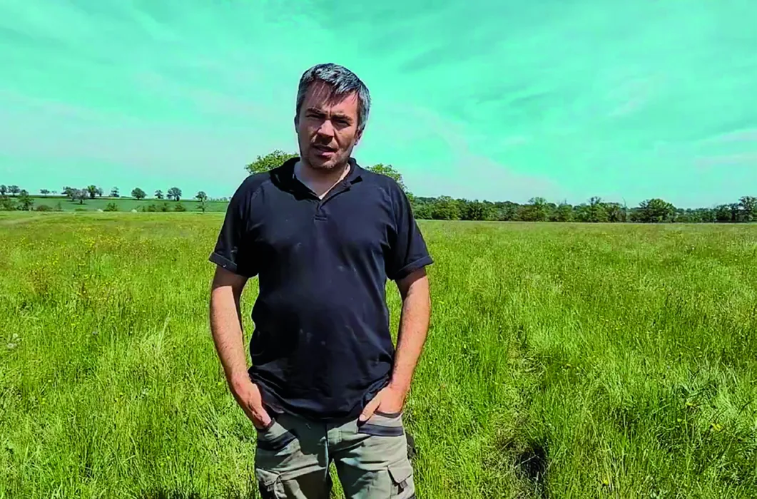 Mathieu, éleveur dans l’Allier