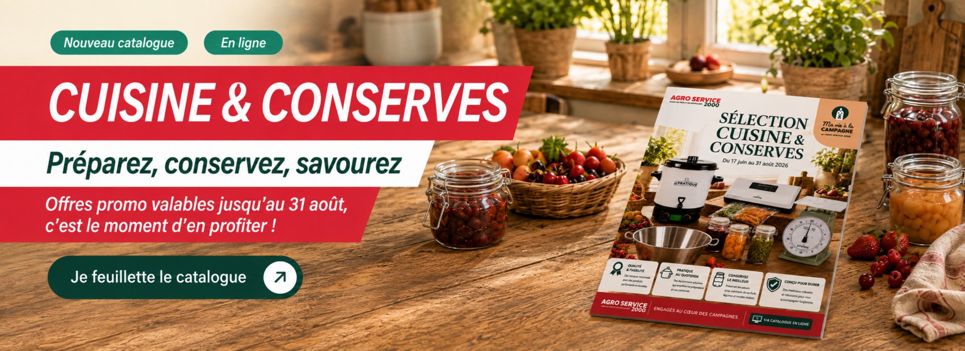 Catalogue cuisine et conserves agro service 2000